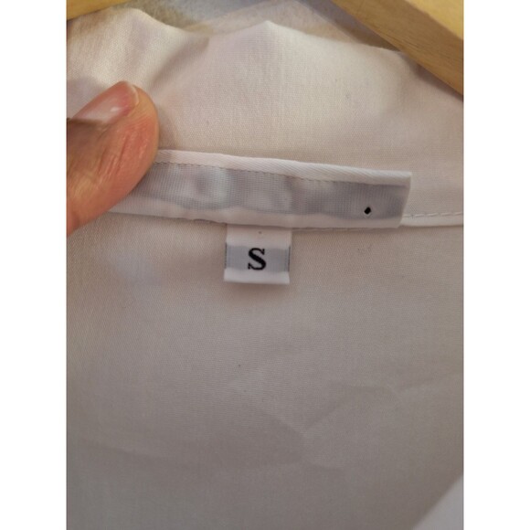 BRYN WALKER L/S Button Up Shirt Womens Sz S Tunic Classic Capsule Lagenlook Boho - Picture 7 of 8